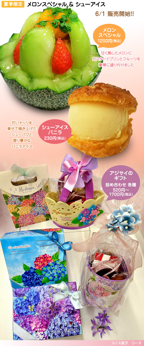 メロンスペシャル&シューアイス